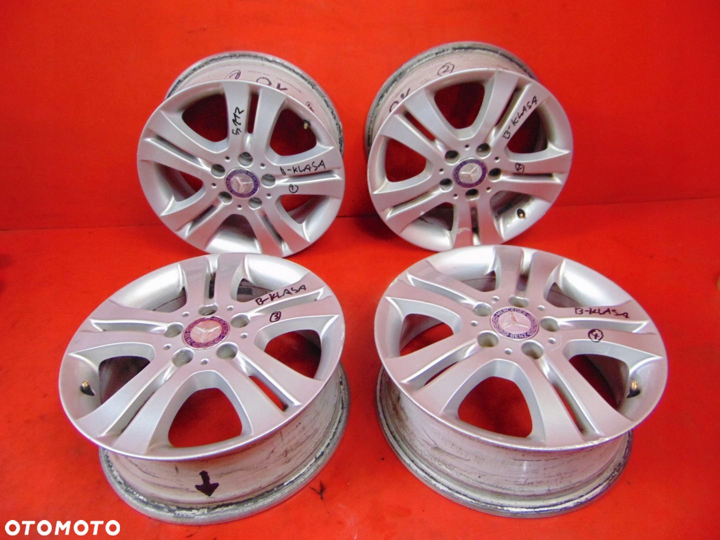 MERCEDES B-KL W245 A169 FELGI ALU 16 5x112 6J ET46 - 1