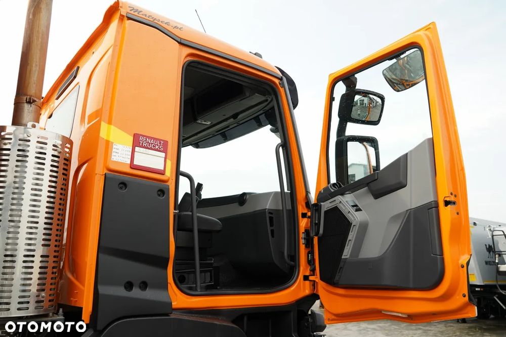 Renault K 480 / 8x4 / WYWROTKA DWUSTRONNA / HYDROBURTA / KLAPODRZWI  / SPROWADZONY / PO KONTRAKCIE SERWISOWYM - 34