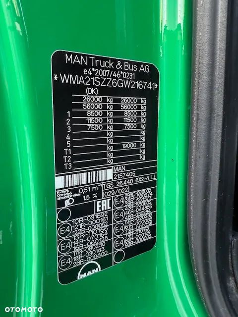 MAN Tgs 26.420 6x2 Skrzynia 8,5M Euro 6 - 15