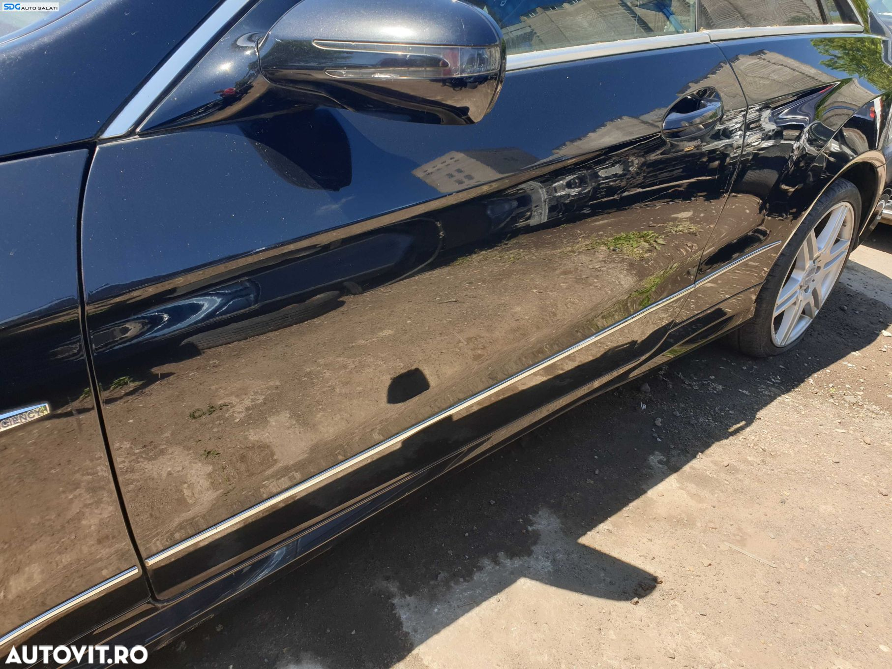 Usa Usi Portiera Portiere Stanga Fata cu Defect Mercedes Clasa E Class Coupe Cabrio W207 A207 C207 E180 E200 E220 E250 E320 NFL Non Facelift 2009 - 2013 Culoare C197 197 [K5563] - 2