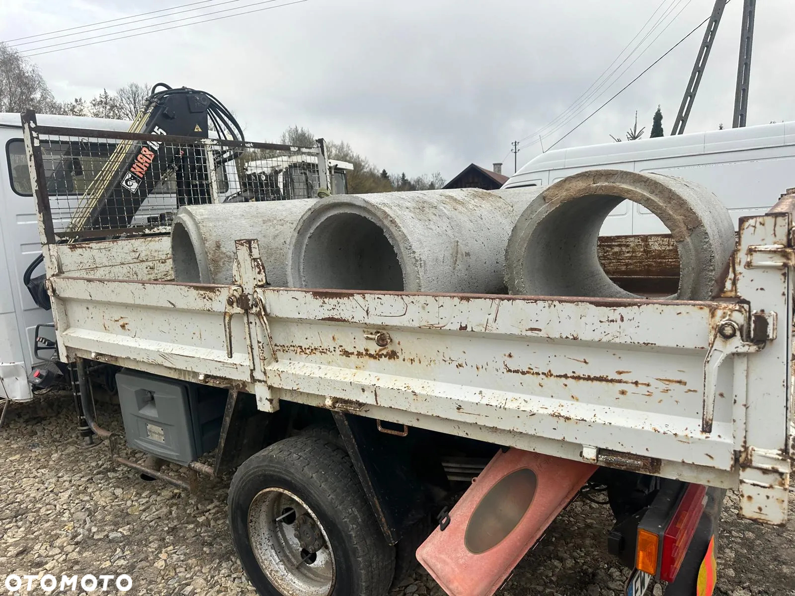 Mercedes-Benz Wywrotka Wywrot Kiper Mercedes Vario 814D HDS HIAB 035-2 - 6