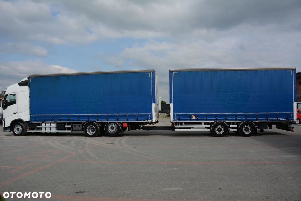 Volvo FH 460 / 2017r / Tandem / Przejazdowy / Mega / 120m3 / Podnoszony dach - 2
