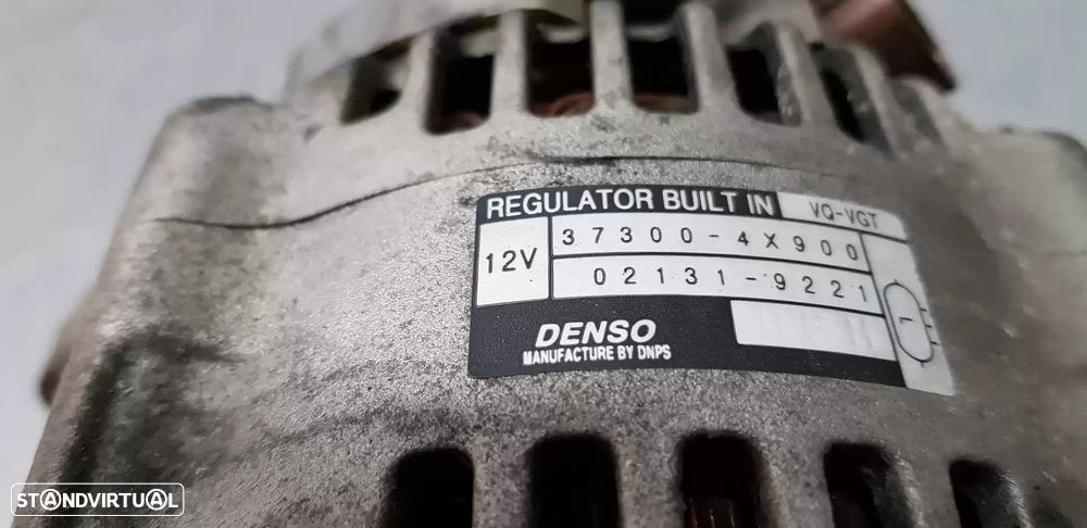 ALTERNADOR KIA CARNIVAL / GRAND CARNIVAL III 2006 -373004X900 - 3