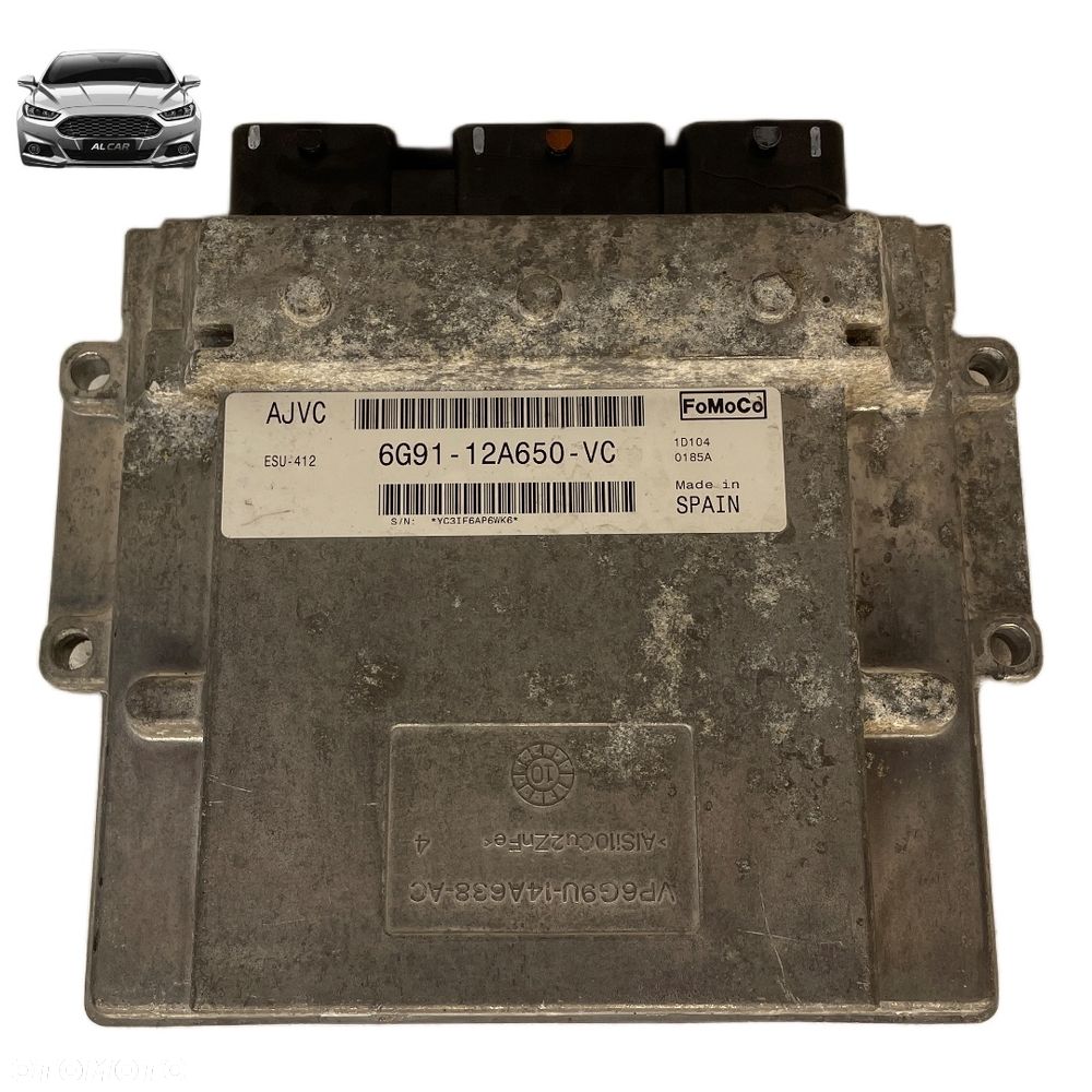STEROWNIK SILNIKA 2.0 BENZYNA EURO 4 FORD MONDEO MK4 6G91-12A650-VC - 1