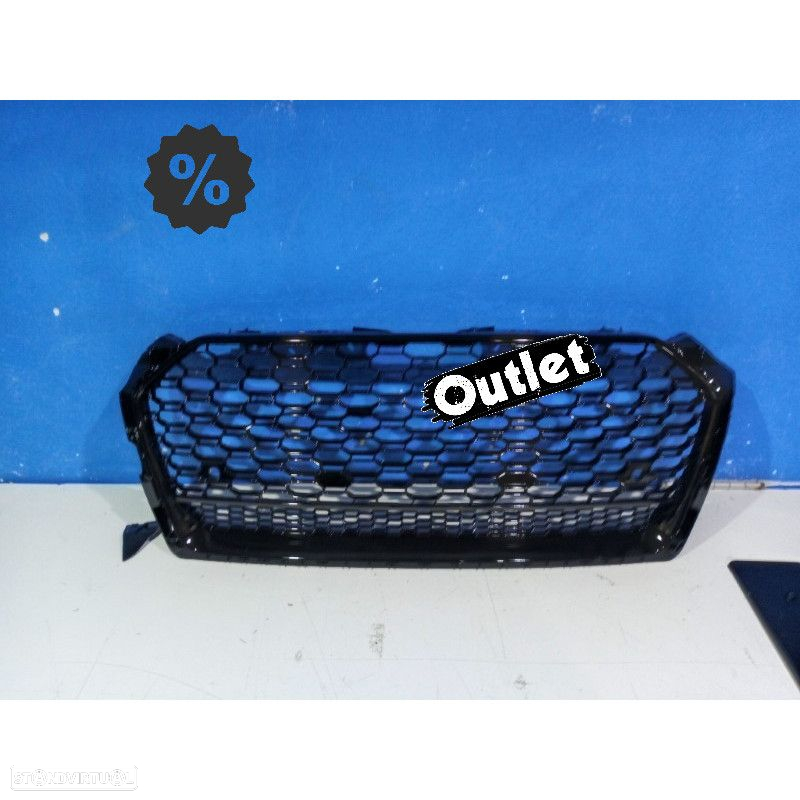C010952C1 GRELHA AUDI A5 19- PRETO BRILHANTE LOOK RS5 QUATTRO - 5