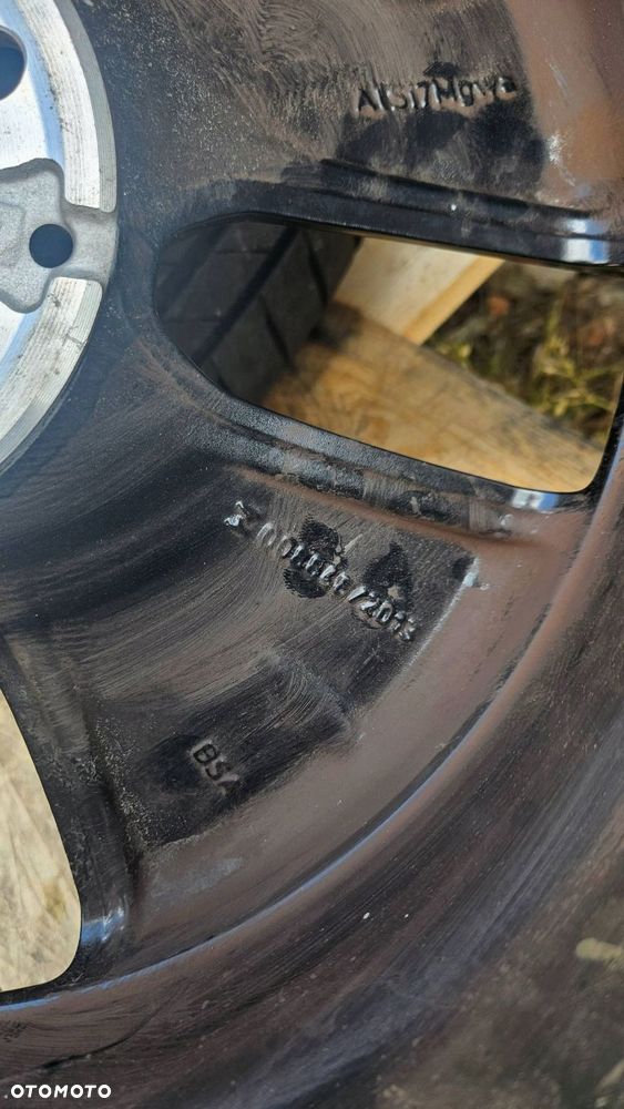 felgi mercedes 206 a2064017100 17" 7j et44.5 opony 225/50/17 2021 5mm - 13