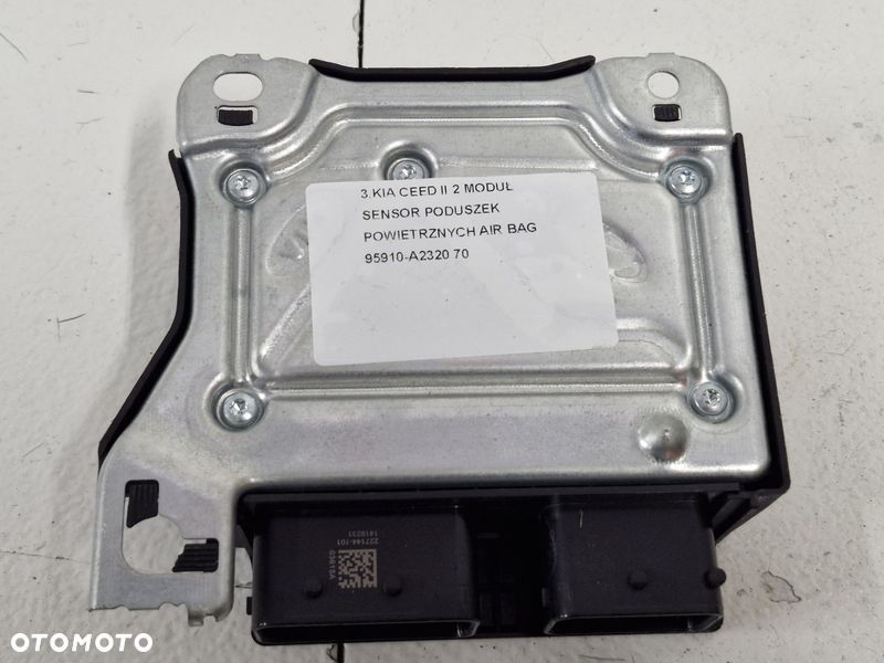 KIA CEED II 2 MODUŁ SENSOR PODUSZEK POWIETRZNYCH AIR BAG 95910-A2320 - 4