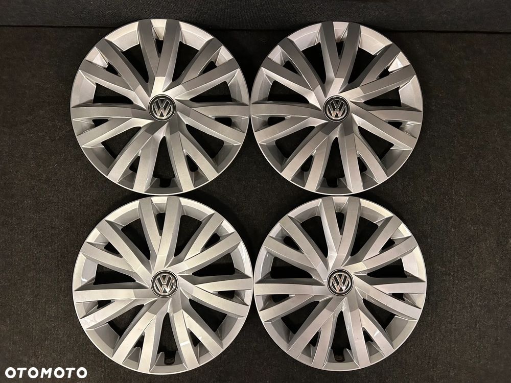 Oryginalne kołpaki VW Touran, T-Roc, Passat, Golf 16 cali 4szt. Ładne! - 1