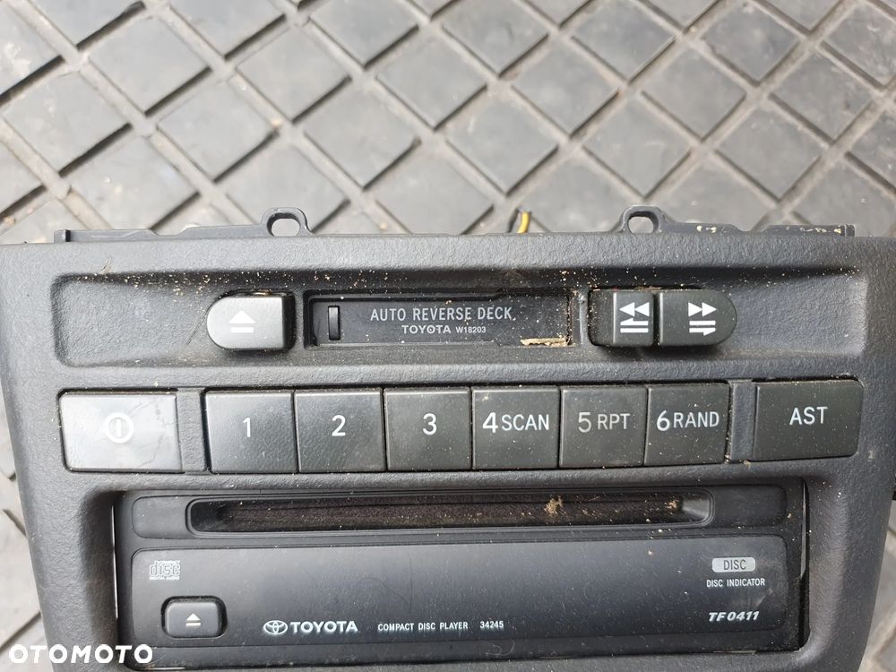 TOYOTA YARIS I RADIO SAMOCHODOWE + ZMIENIAKA 08601-00893 86120-0D070 - 3
