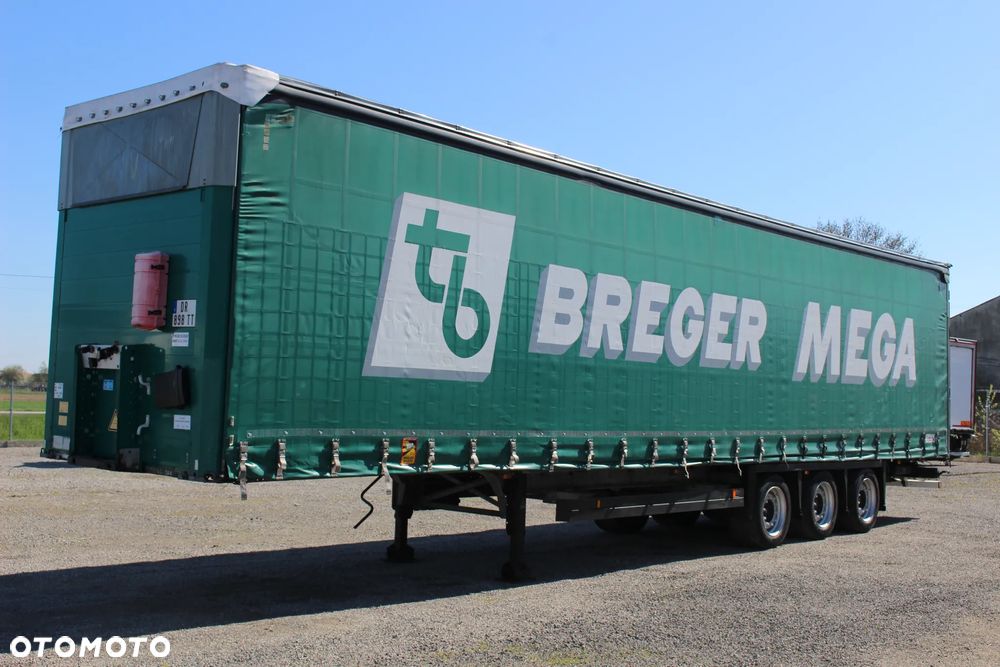 Schmitz Cargobull FIRANKA  /OSIE SCHMITZ /MEGA / DACH PODNOSZONY/ RAMA OCYNK /SERWIS FR / IDEALNY STAN / - 3