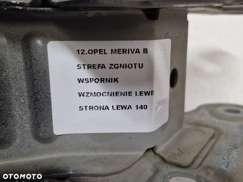 OPEL MERIVA 2 II B STREFA ZGNIOTU LEWA PRZEDNIA WSPORNIK ODBÓJ LEWY PRZÓD - 7