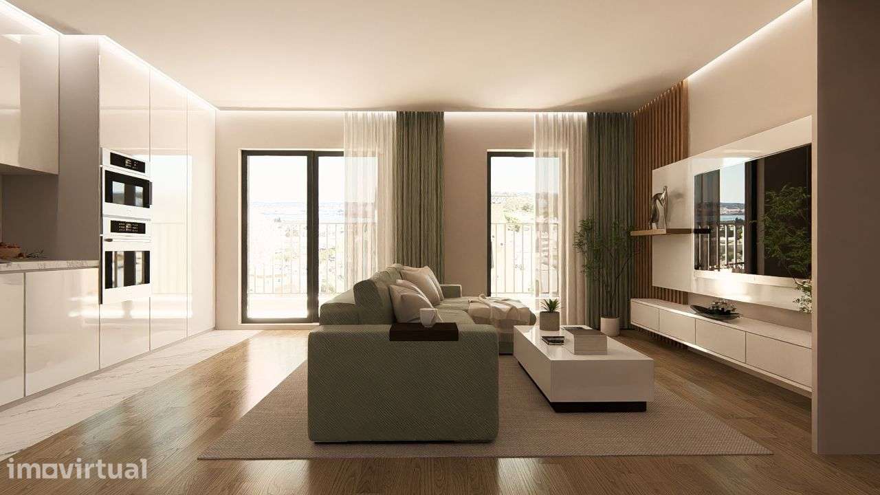 T2 Penthouse com terraço novo condomínio fechado em Portimão - Grande imagem: 4/49