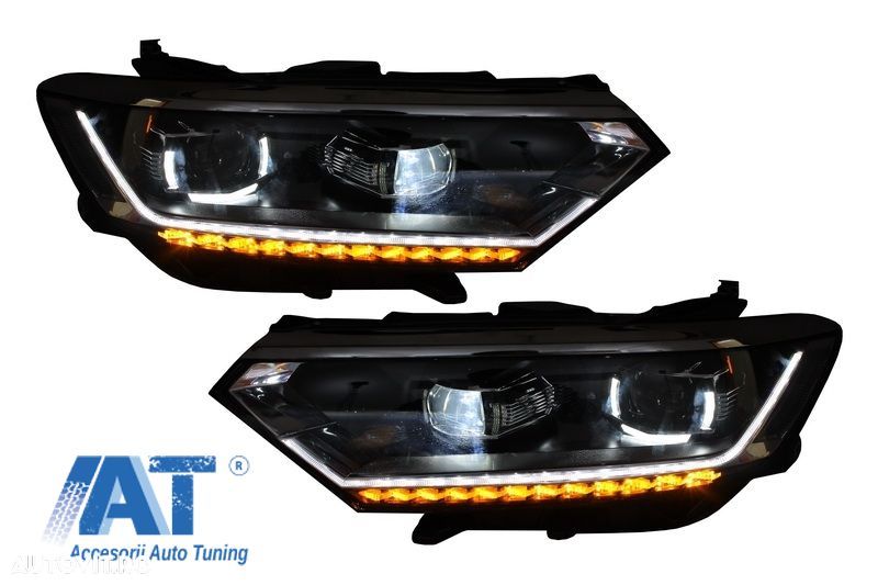 Faruri cu LED Xenon pentru VW Passat B8 3G (2014-UP) Matrix Look - 1