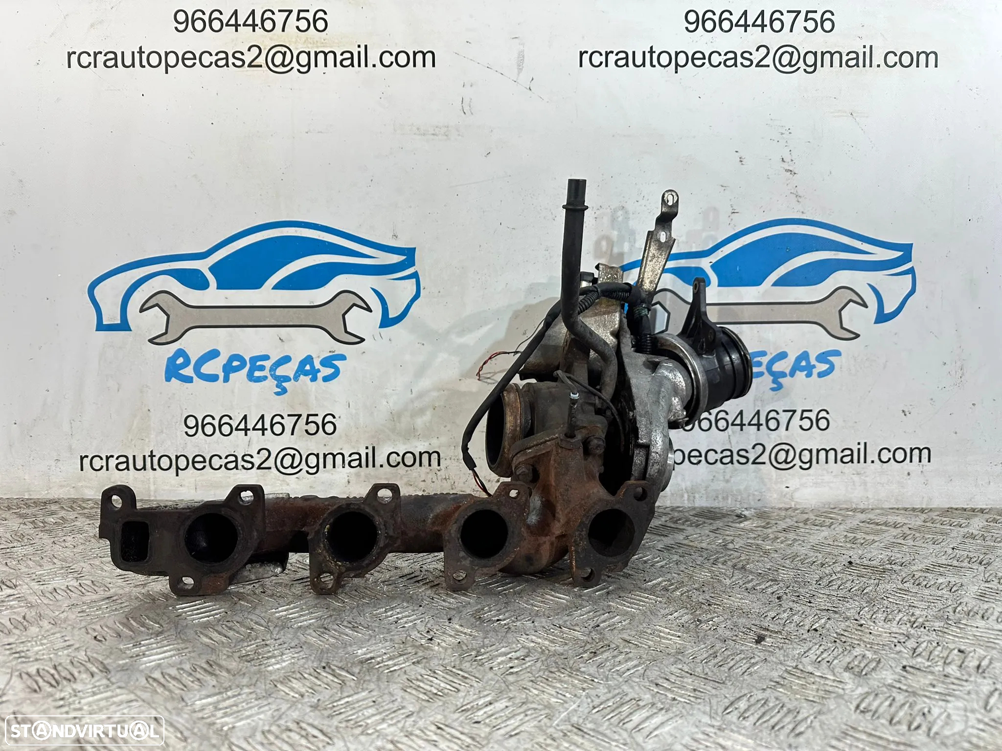.Turbo Garrett GT18V Mercedes Benz 220 CDi 646.963 150cv - 4