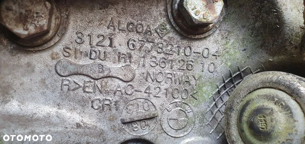 Zwrotnica piasta prawy przód przednia prawa BMW I E81 E87 3 E90 E91 6773210 - 8