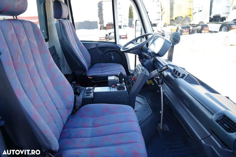 Mercedes-Benz UNIMOG U300 / 4X4 / BASCUNĂTOR 3 LATE / PLUG / MUNICIPAL / CUPLĂRI HIDRAULICE / EPS + AMBREIAJ - 36