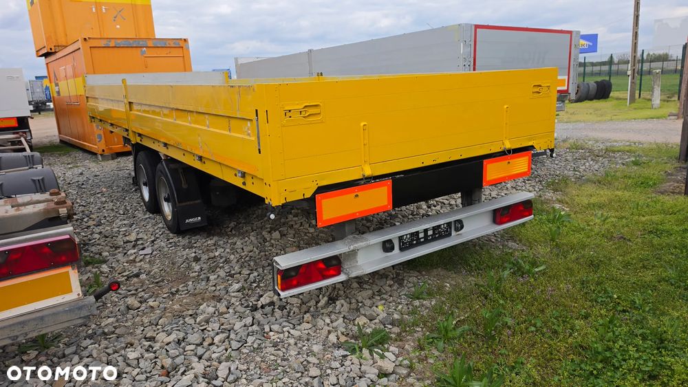 JUNG 15.500zł netto TANDEM 7.15M BUDOWLANKA GÓRNY ZACZEP   PODUSZKA RAMA OCYNK ST.BDB MOŻLIWOŚĆ TRANSPORTU - 2