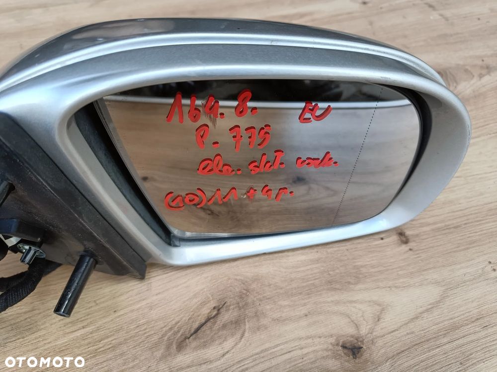 MERCEDES ML W164 LUSTERKO PRAWE 775 ELE SKŁADANE 14 pinów EU - 6