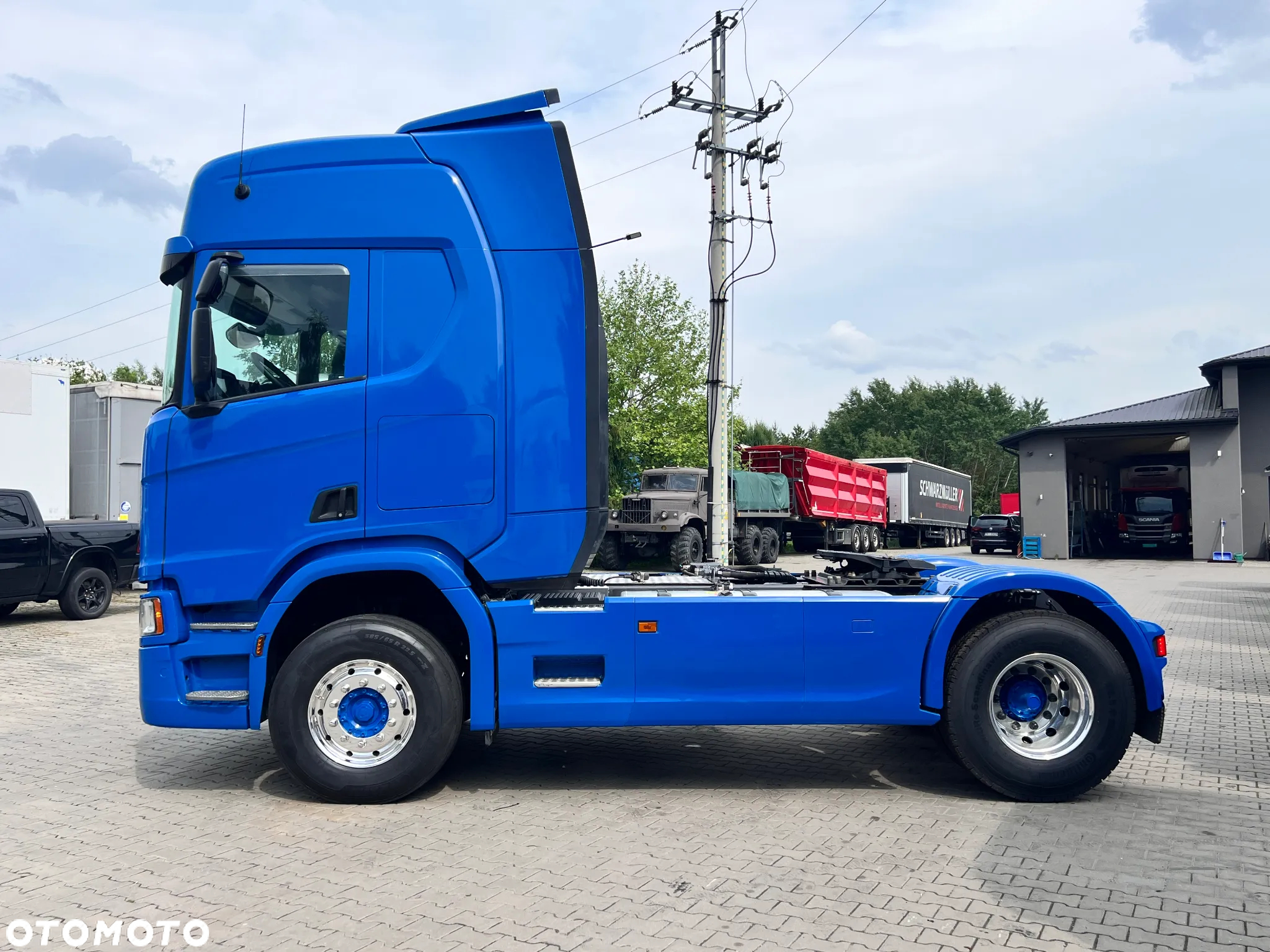 Scania R500 2020 cała na poduszce z hydrauliką z Niemiec kontrakt serwisowy ASO - 7