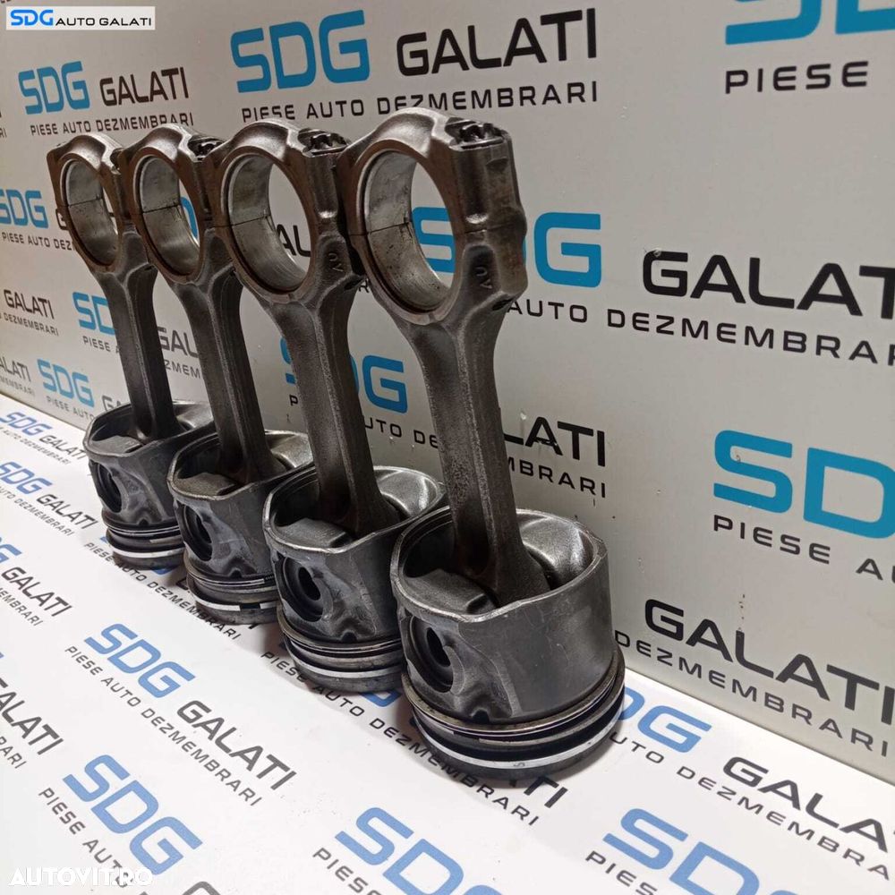 Set Piston Pistoane cu Biela Biele Peugeot 607 2.2 1999 - 2010 [X1118] [X1119] - 2