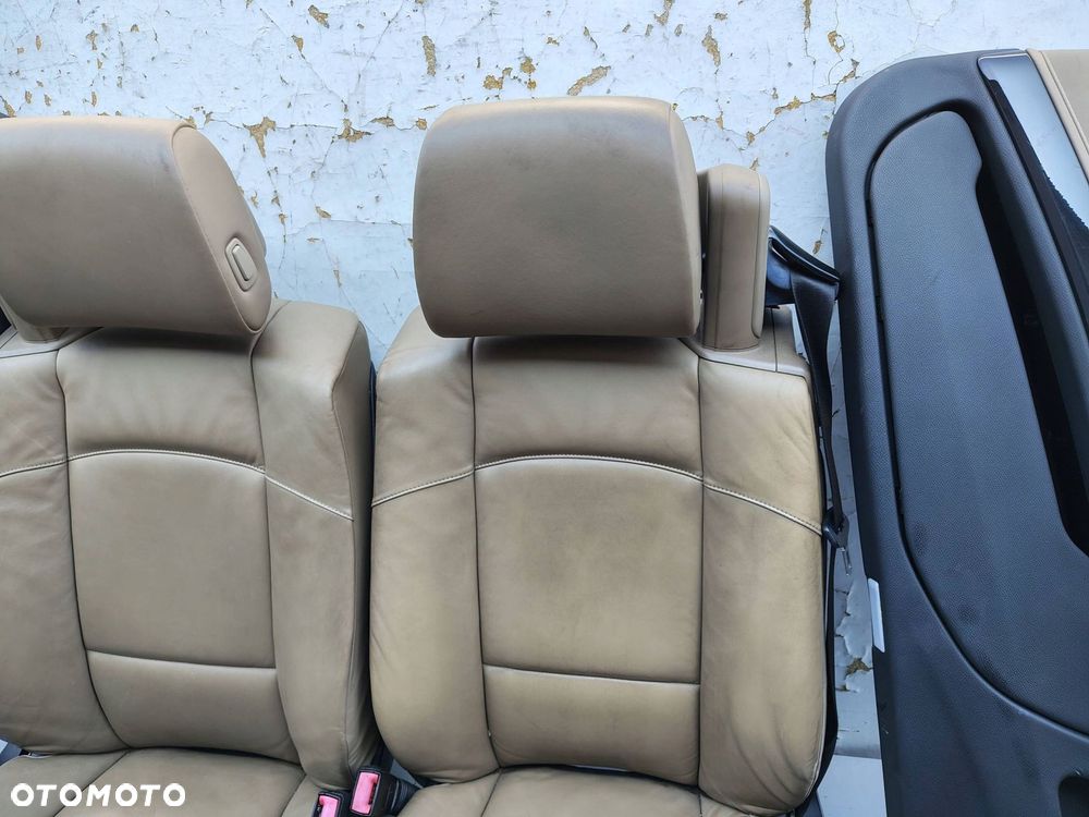 FOTEL FOTELE BOCZKI KANAPA SKÓRA GRZANE BMW 3 E93 CABRIO - 4