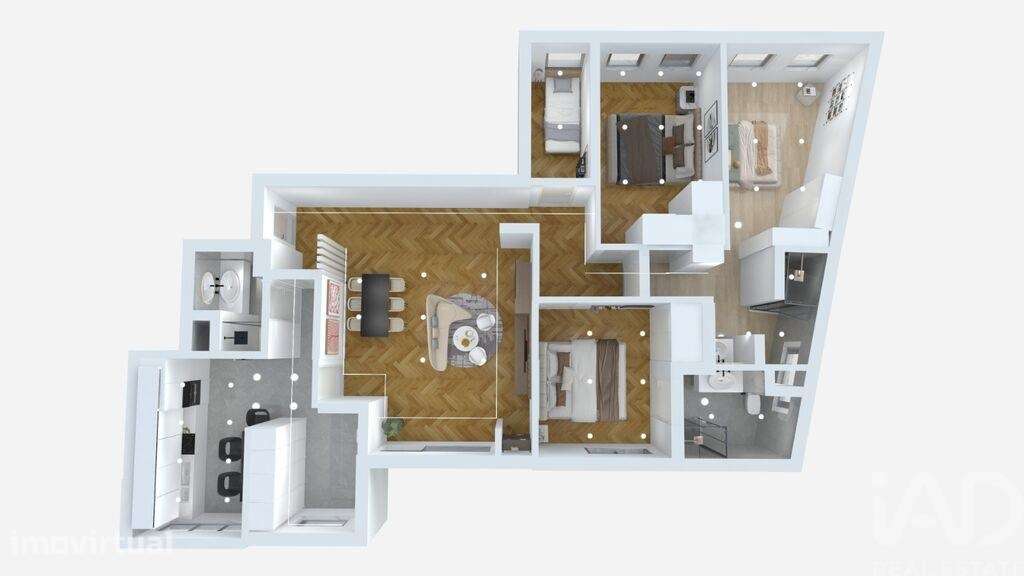 Apartamento T4 em Cedofeita, Santo Ildefonso, Sé, Miragaia, São Nicola - Grande imagem: 2/20