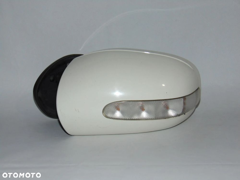 SKŁADANE lusterko lewe kierowcy 9 PIN białe 960 Mercedes W203 CL203 C Klasa Sport Coupe 00-04r - 1