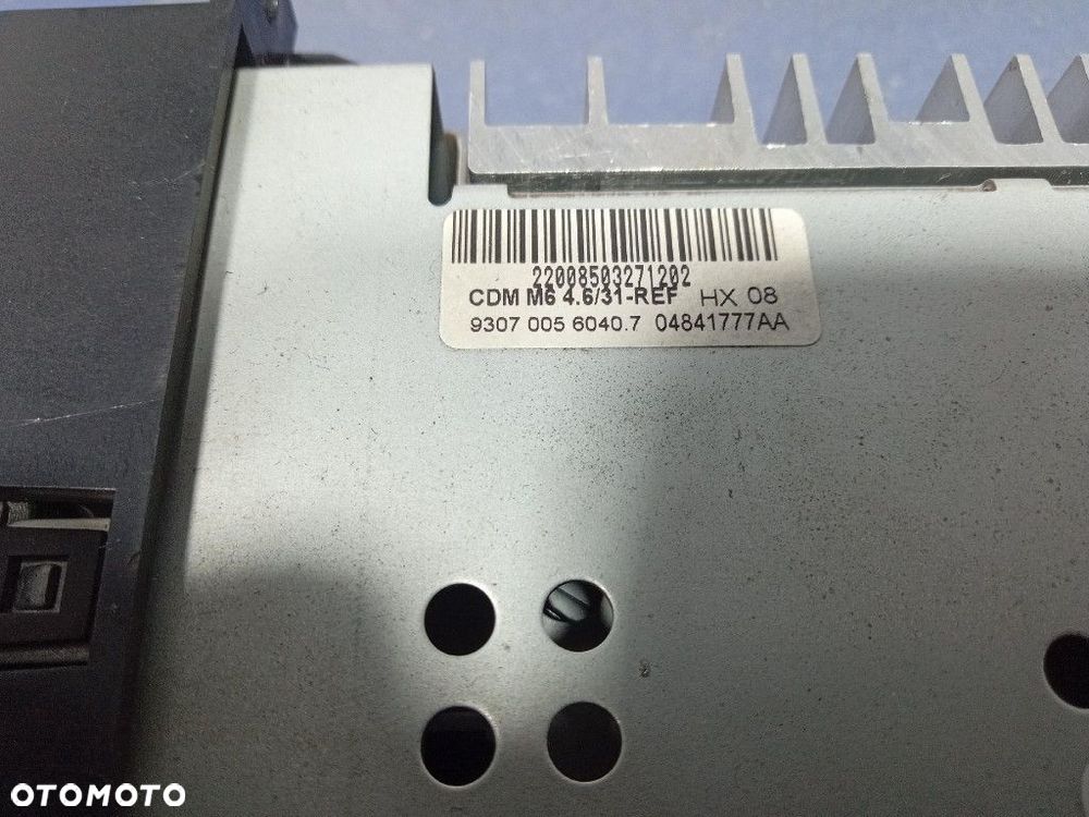 JEEP GRAND CHEROKEE III WK 04- RADIO CD FABRYCZNE P05091710AF - 7