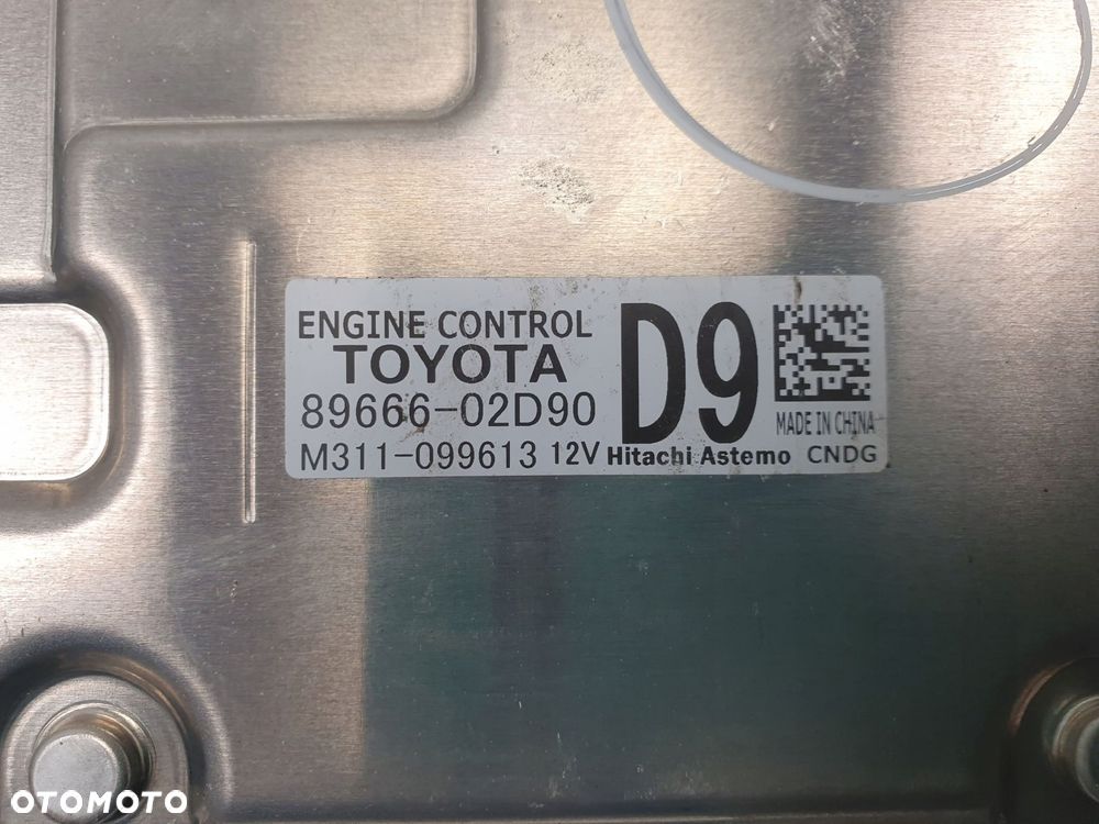 Toyota Corolla E21 1.8 H KOMPUTER SILNIKA sterownik 89666-02D90 M311-099613 - 6