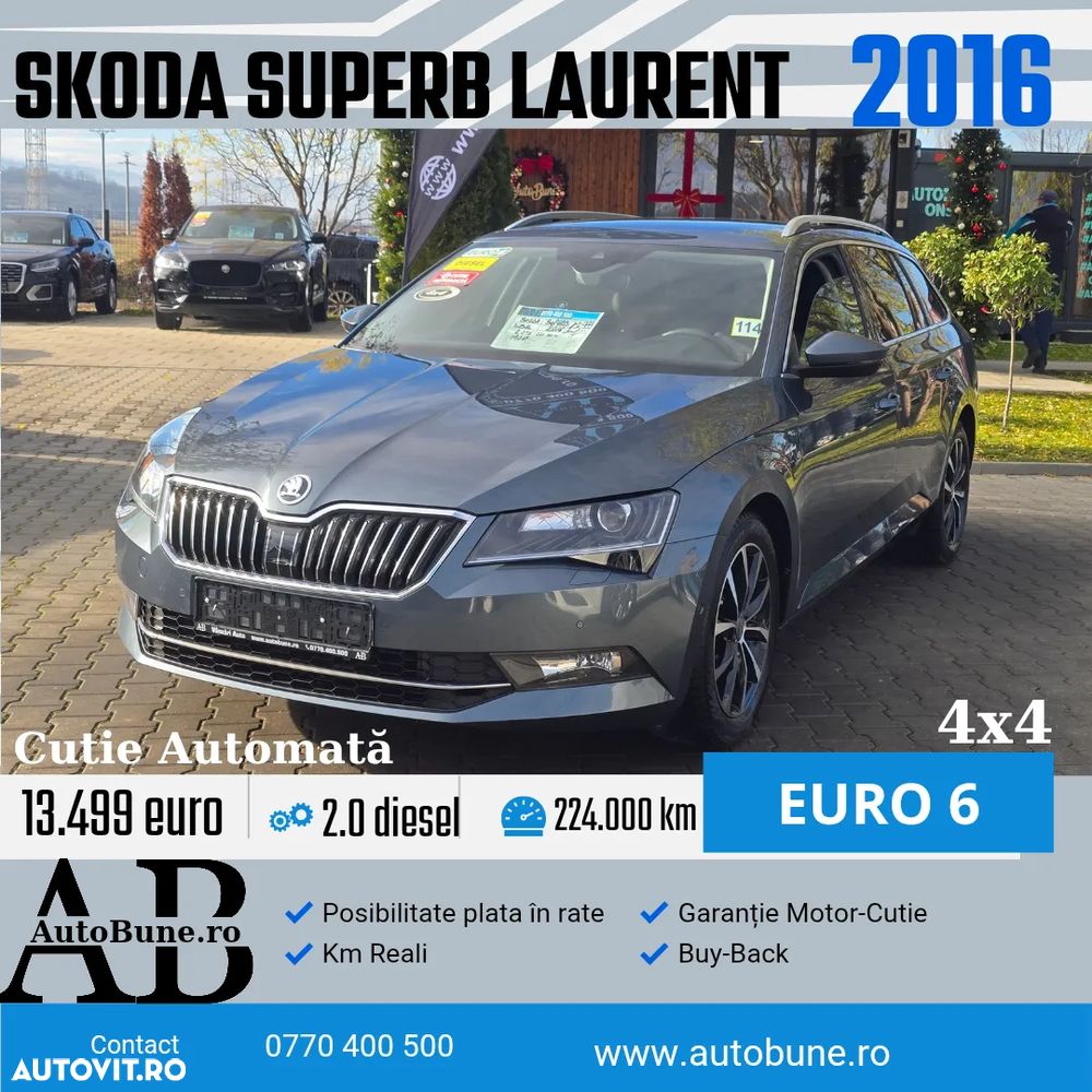 Skoda Superb Combi 2.0 TDI 4x4 DSG L&K - 1