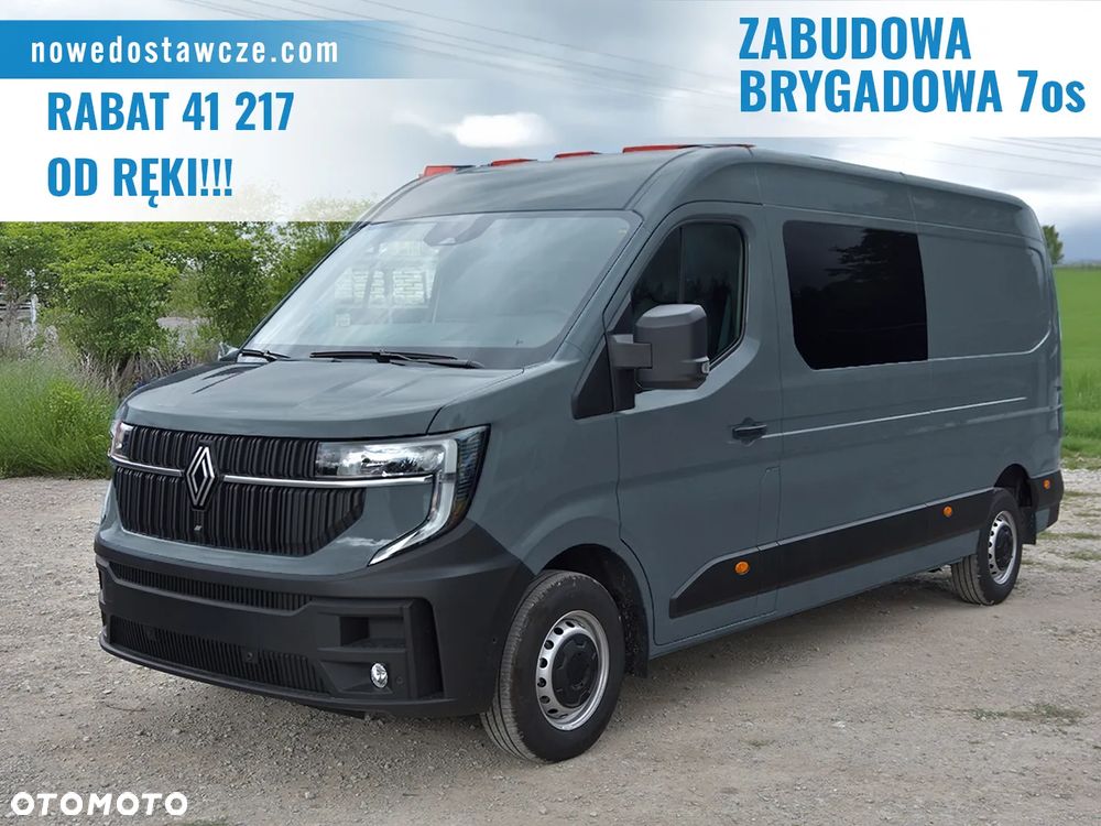 Renault Master Furgon Brygadówka 150KM L3H2 - 2