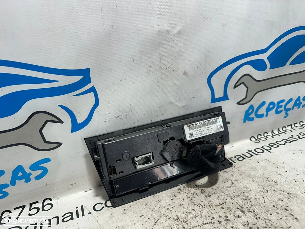 .Climatronic Sofagem Digital Ar Condicionado AC BMW Serie 1 E81 3 Portas E82  E88 E87 5 Portas Serie 3 E90 Sedan E91 Carrinha E92 Coupe E93 Cabrio - 6