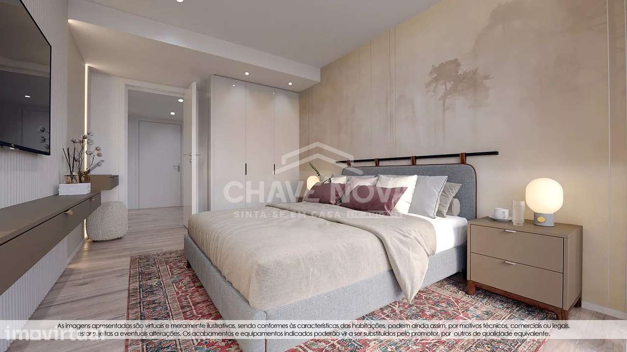 Apartamento T2 Novo c/ Lugar de Garagem em Mafamude (El Corte Inglés) - Grande imagem: 4/11