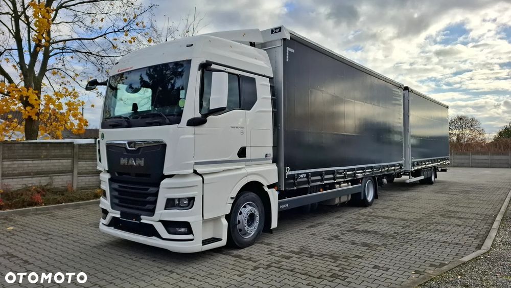 MAN TGX 18.470 ZESTAW TANDEM / PRZEJAZDOWY / 3 OSIE / NA GWARANCJI / - 1