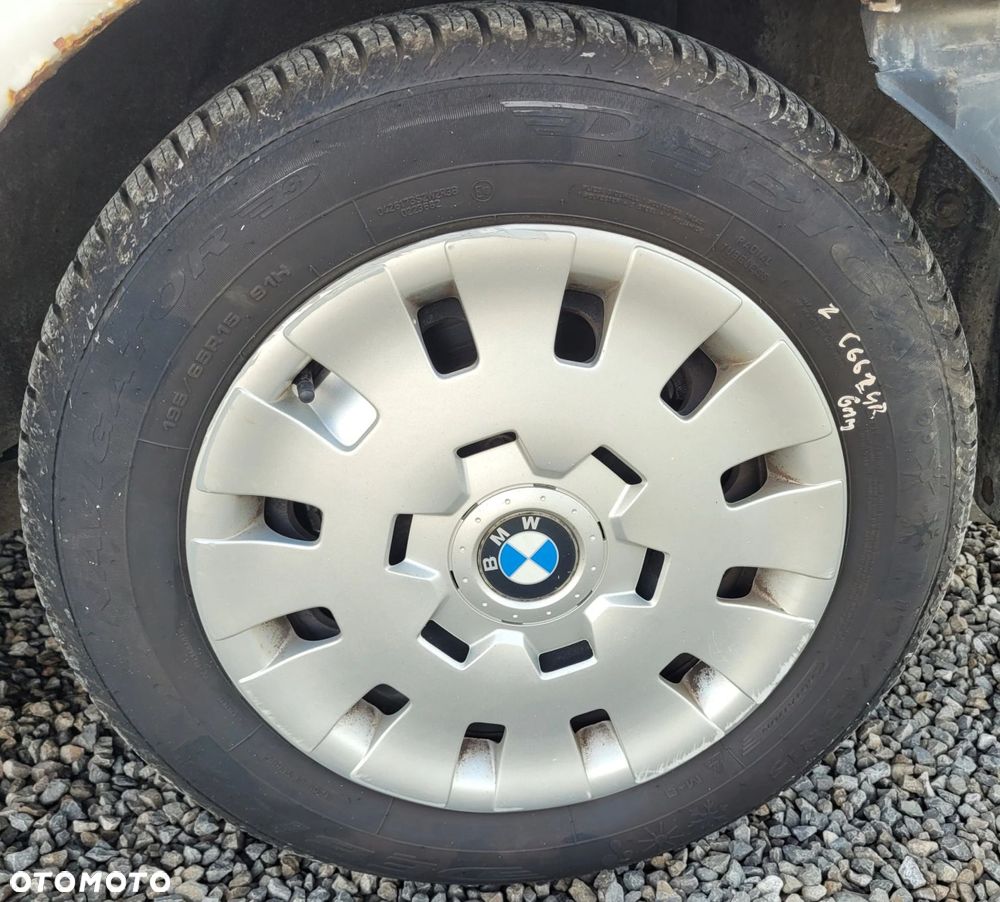 KOŁA STALOWE 15'' BMW E46 OPONY KLEBER 195 65 15 2020ROK 6MM ZIMA - 7