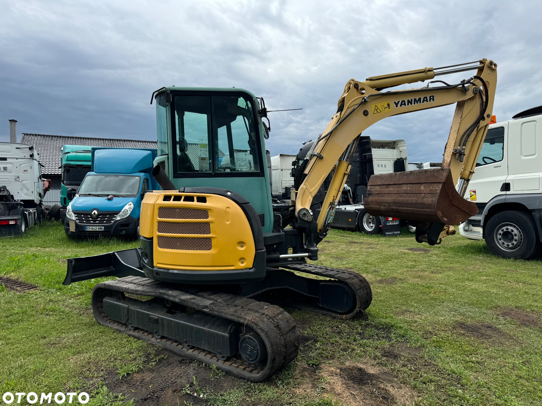 Yanmar VIO50-U Minikoparka // Waga 4625KG // - 9