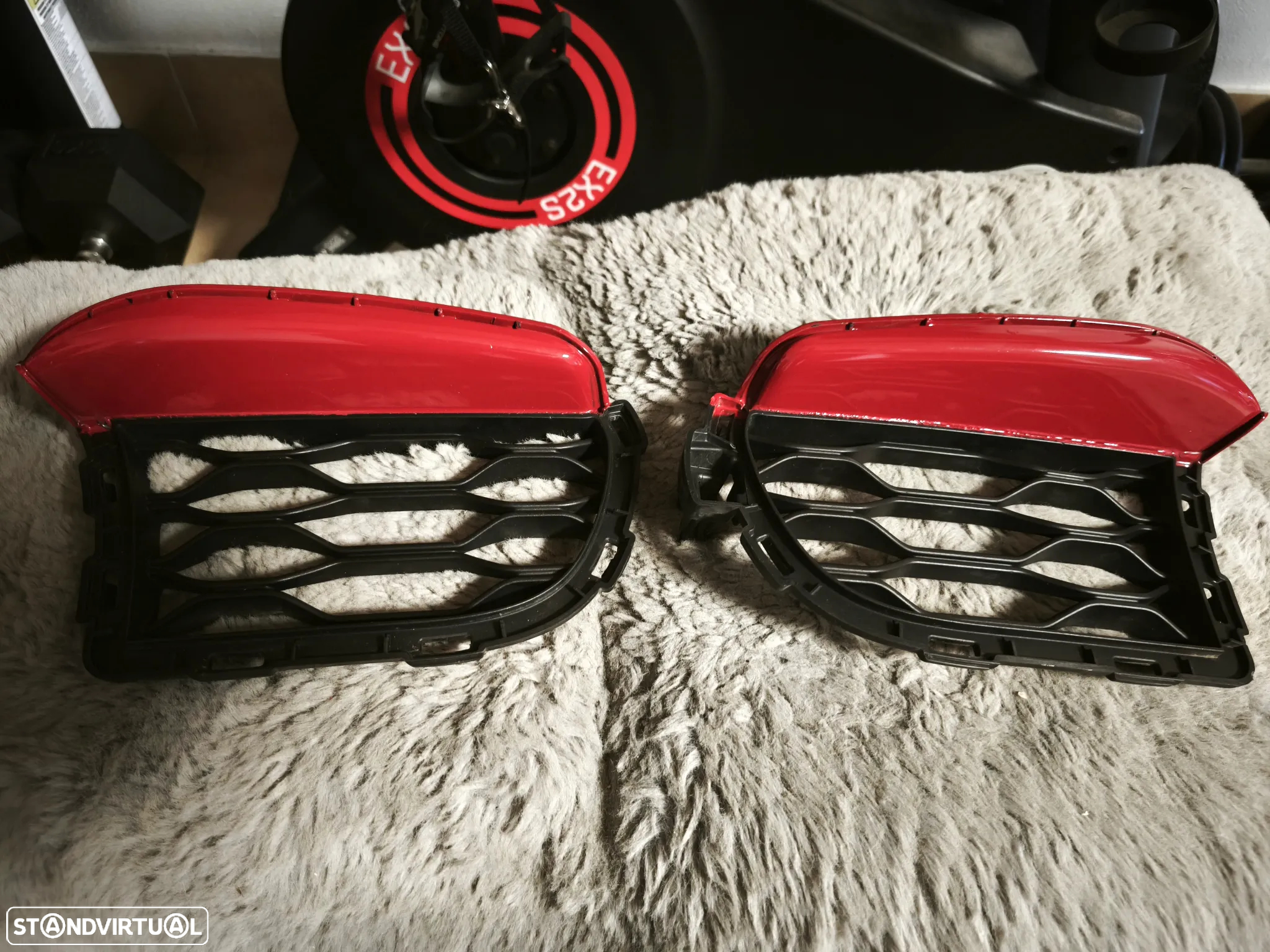 Grelhas parachoque mini F56 F57 JCW - 2