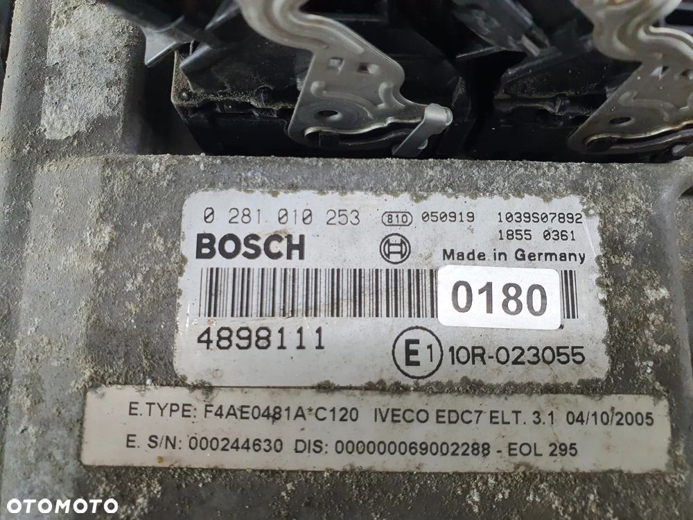 STEROWNIK SILNIKA KOMPUTER IVECO EURO CARGO 0281010253 ECU WTYCZKI - 2