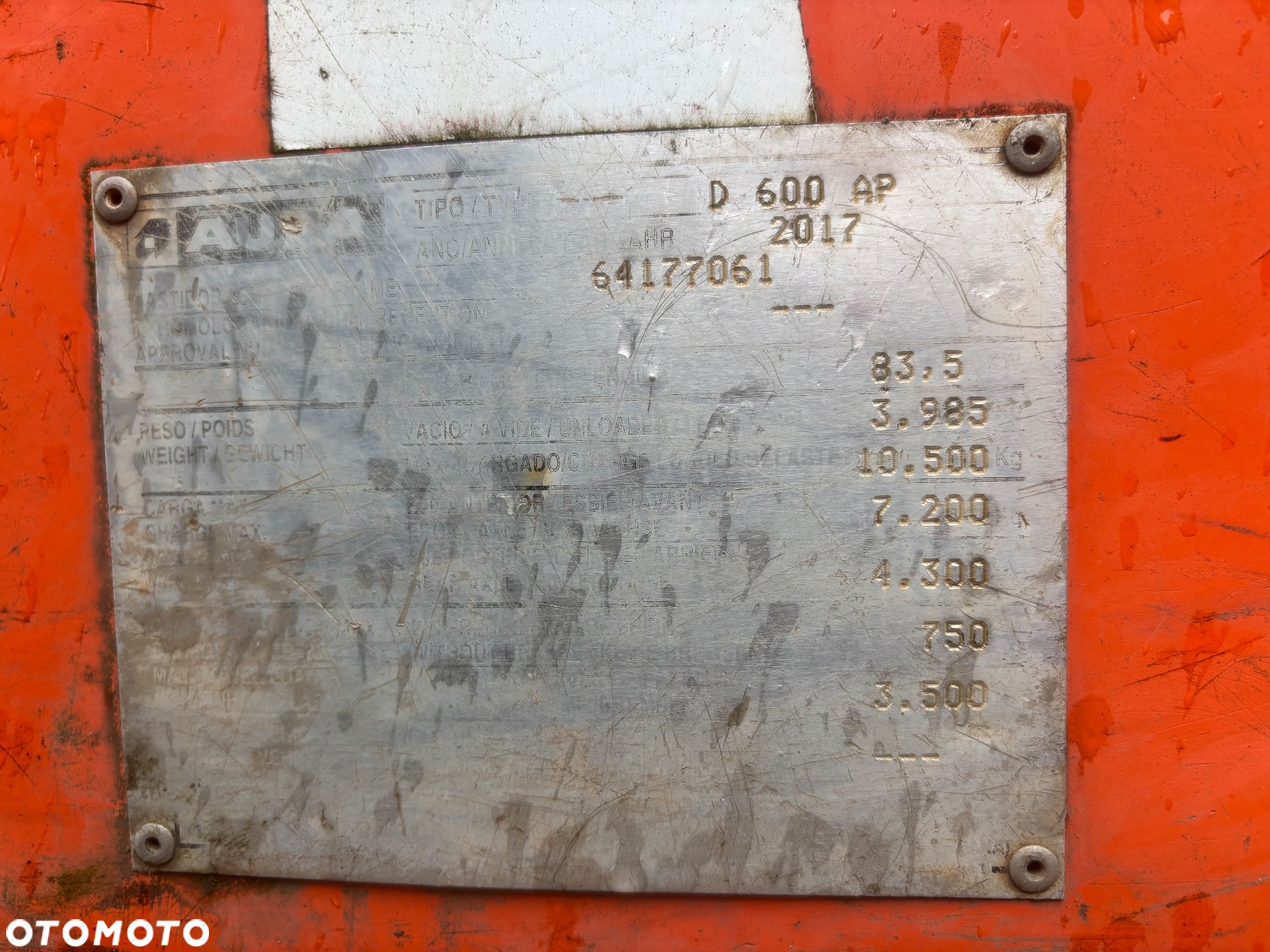 Ausa D600 6ton 6t - 13