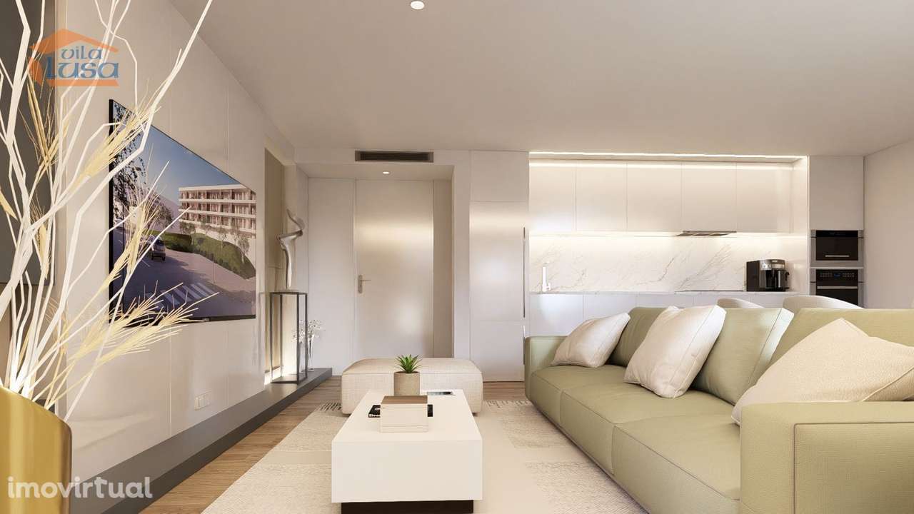 T-2 Novo c/ varanda 24.76m2 e lugar de garagem no centro de Armação... - Grande imagem: 3/24