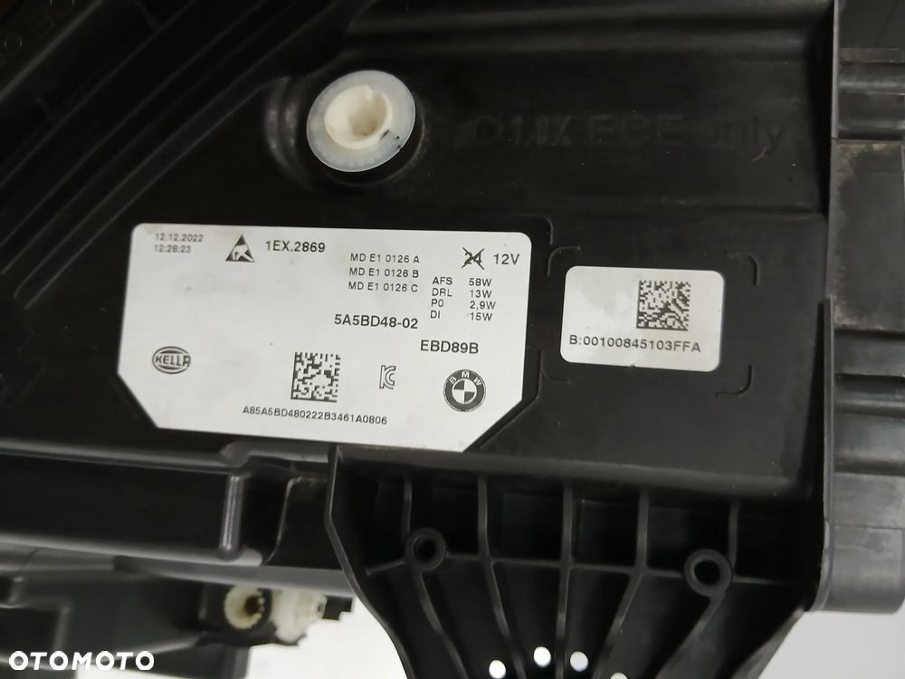 Reflektor przód przedni prawy LED lampa BMW X1 U11 - 10