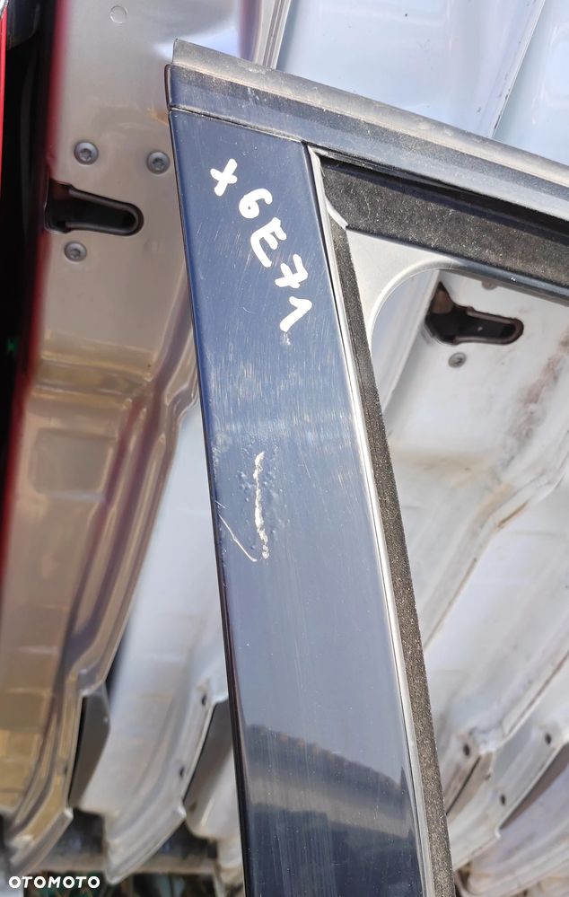 Drzwi Przód Przednie Czarne PRAWE / LEWE  BMW X6 E71 Czarny Metalik - 4