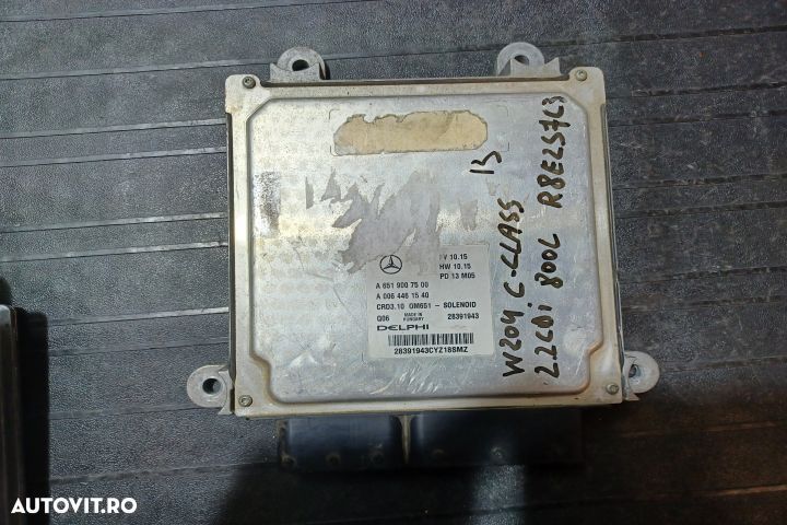 Calculator motor ECU A6519007500 - 2.2 CDI A6519007500 - 2.2 CDI Merc - 2