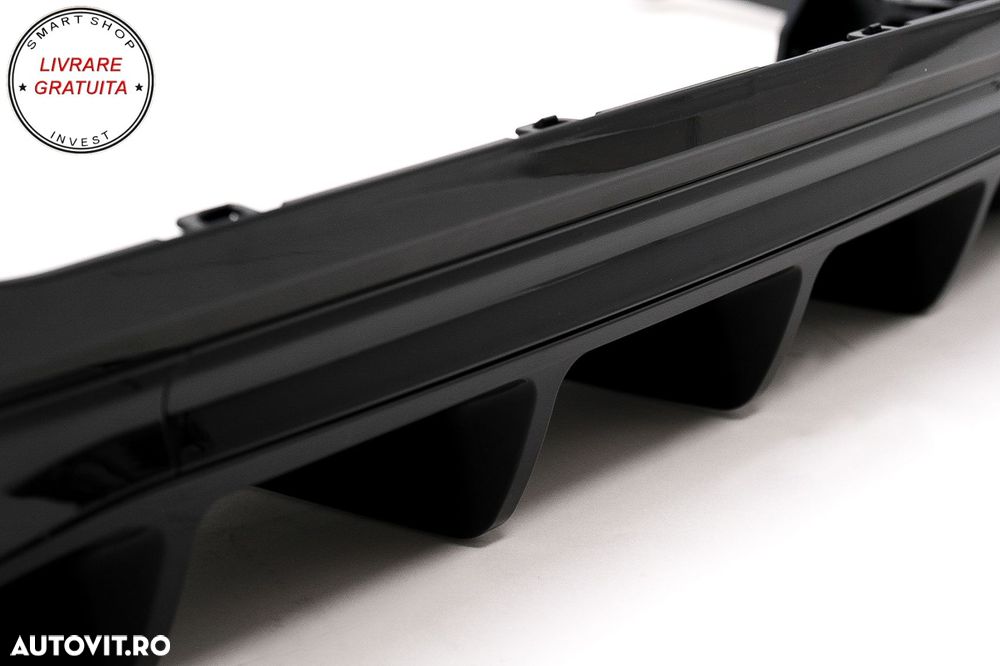 Difuzor pentru bara spate Mercedes C Class W206 S206 Sport Line (2021+) C63 Design- livrare gratuita - 6