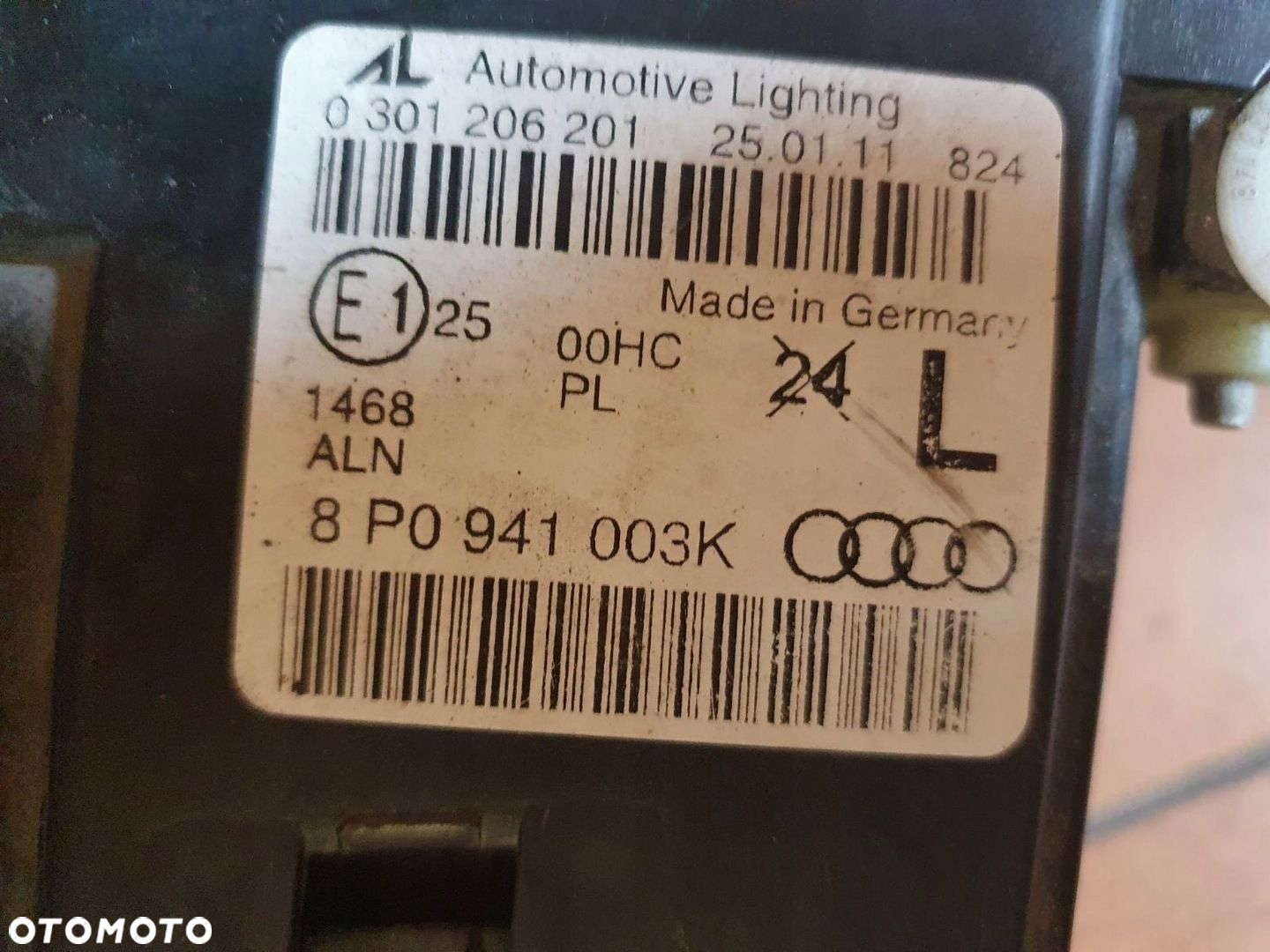 REFLEKTOR L/P AUDI A3 8P EUROPA - 5