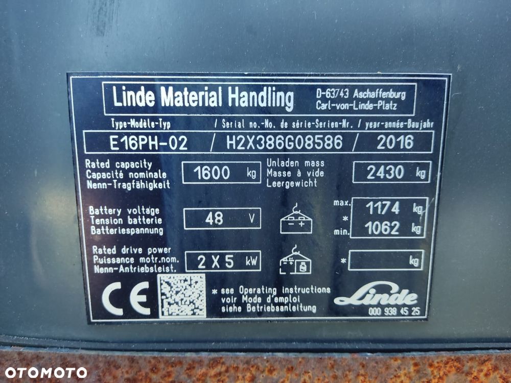 Linde Linde E16PH-02 - 10