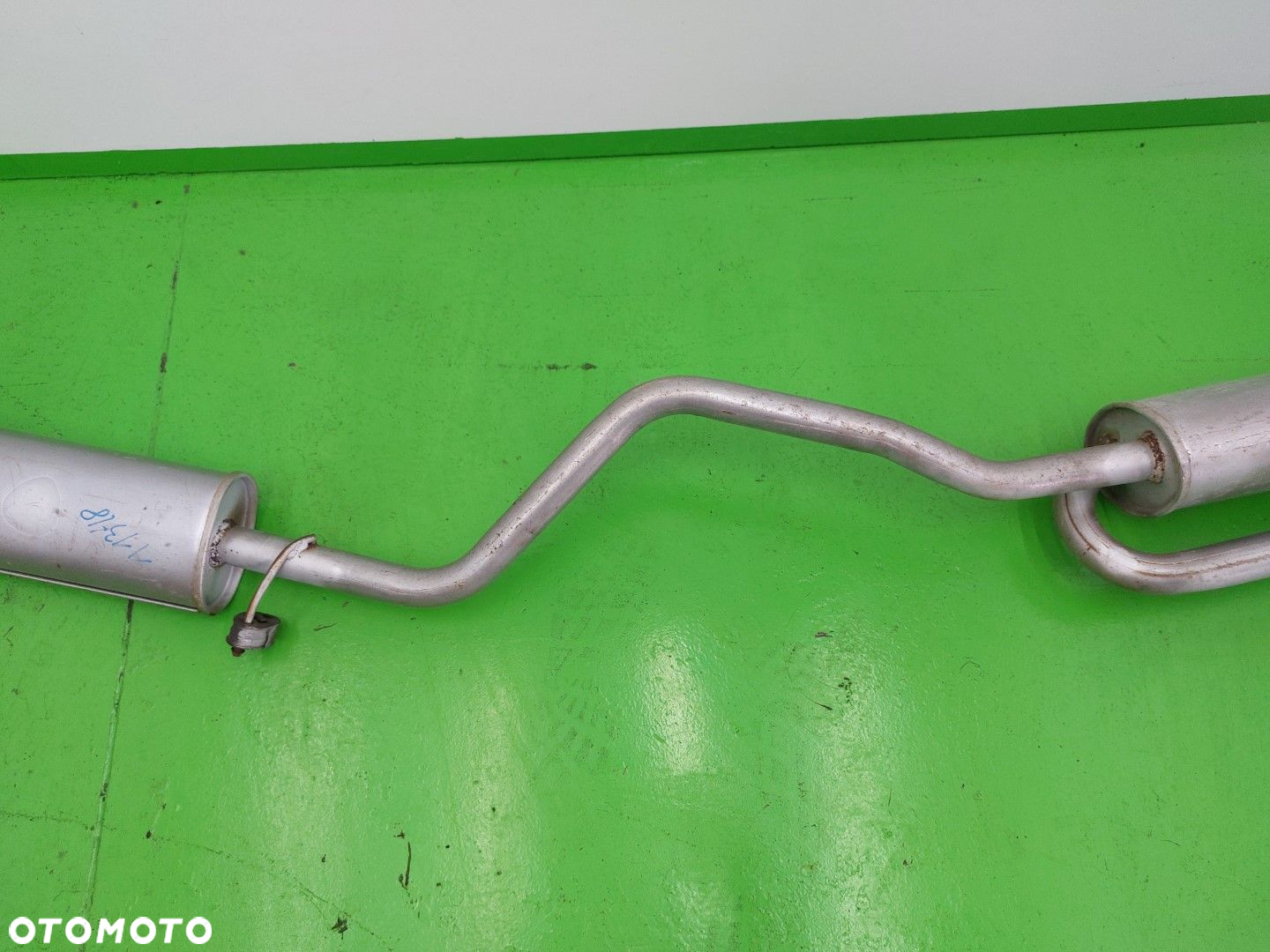 Wydech kompletny tłumik KOŃCOWY ŚRODKOWY FIAT PUNTO I 1994-1999 1.2 B ŁADNY - 10