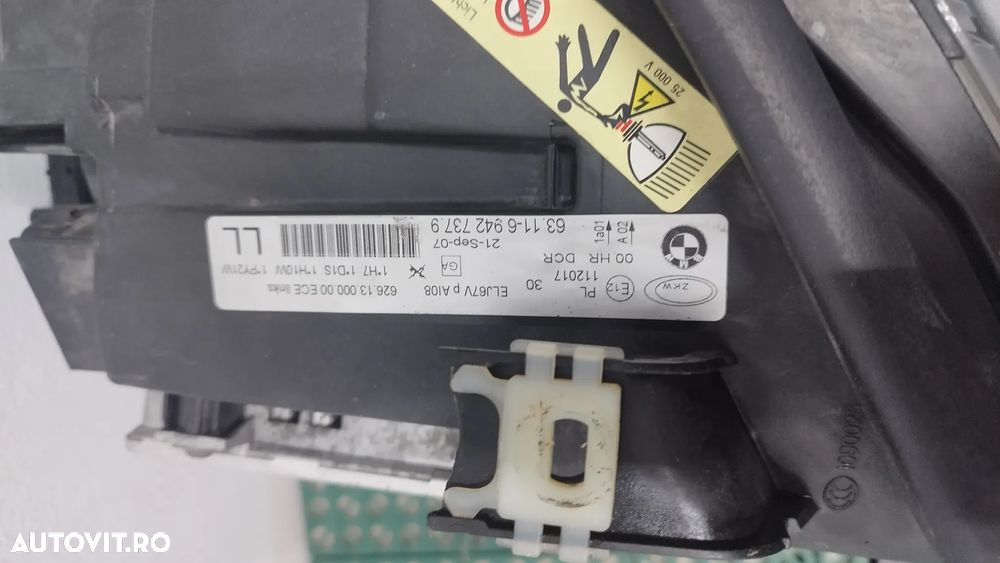 Far stanga xenon BMW E90/91 NFL 2005-2008 complet de europa 6942737 - 4