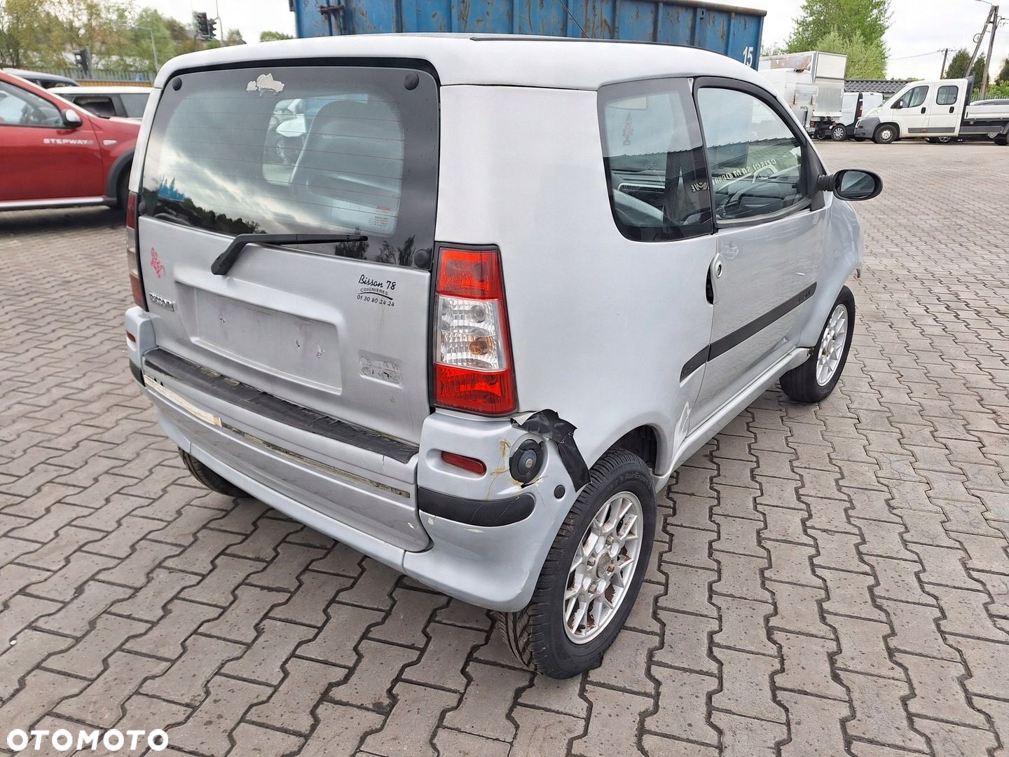 AIXAM 500-4 MICROCAR ĆWIARTKA PRÓG BOK BŁOTNIK TYŁ LEWY - 9