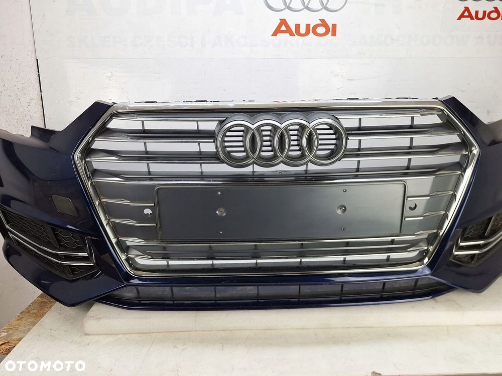 ZDERZAK AUDI S4 A4 S-LINE B9 8W 2017-2019 GRILL ATRAPA PRZED LIFTEM ASO - 2